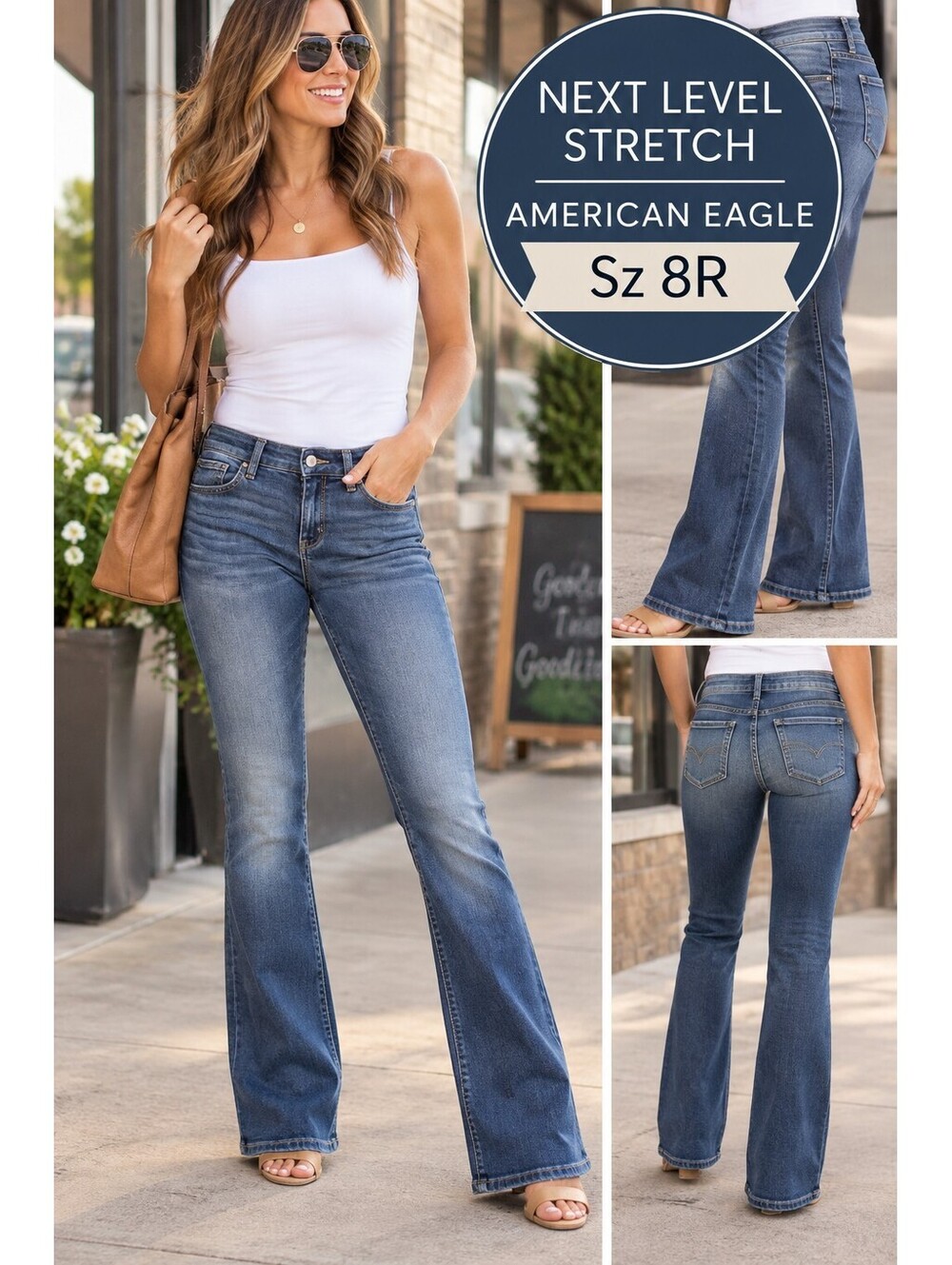 American Eagle | 8 | Super Stretch Flare Jeans